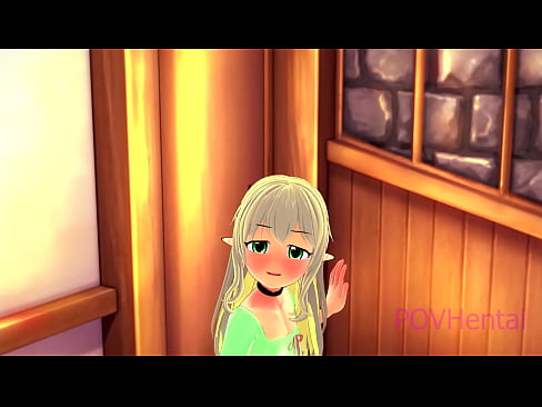 ❤️ (トラップ)エルフのメイドが顔を洗うのを手伝う ❌ ポルノビデオ ❌️❤